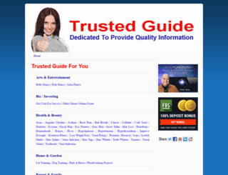 trusted-guide.com screenshot