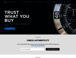 trusted.com screenshot