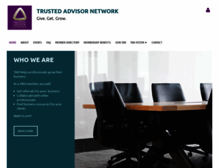 trustedadvisornetwork.com screenshot