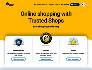 trustedshops.dk screenshot