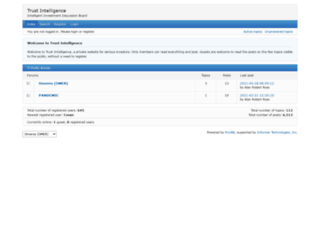 trustintelligence.com screenshot