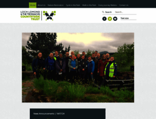 trustinthepark.org screenshot