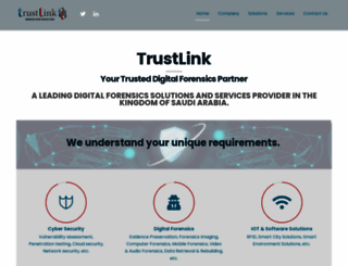 trustlink.sa screenshot