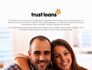 trustloans.co.uk screenshot