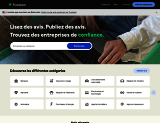 trustpilot.fr screenshot