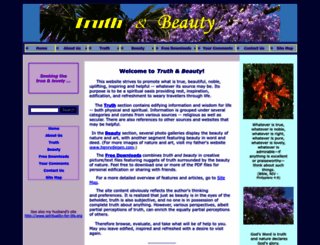 truth-and-beauty.org screenshot