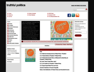 truthfulpolitics.com screenshot