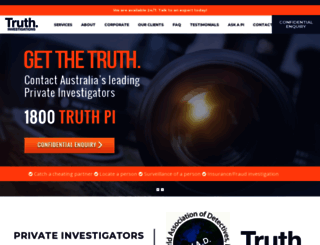 truthinvestigations.com.au screenshot