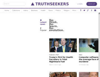 truthseekers.com screenshot
