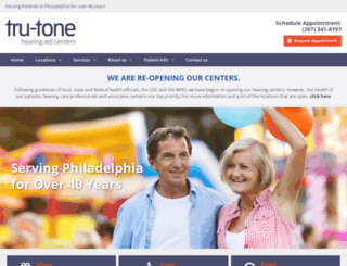 trutonehearingaid.com screenshot