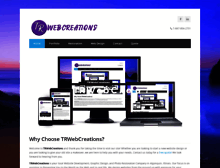 trwebcreations.com screenshot