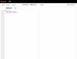 try.haxe.org screenshot