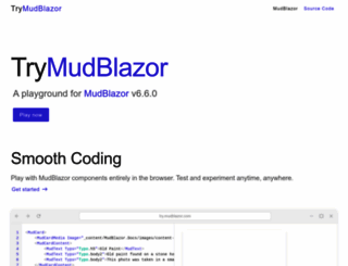 try.mudblazor.com screenshot