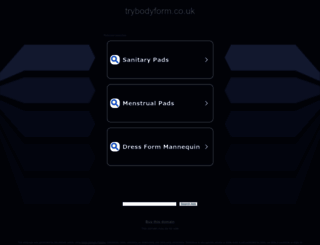 trybodyform.co.uk screenshot