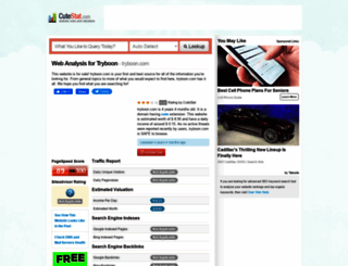 tryboon.com.cutestat.com screenshot