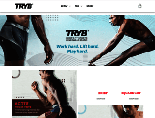 trybwear.com screenshot