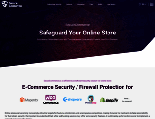 trycorecommerce.com screenshot