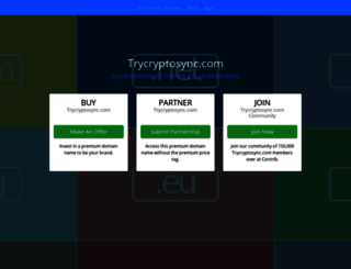 trycryptosync.com screenshot