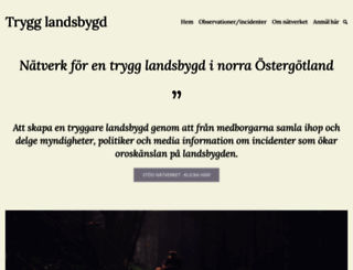 trygglandsbygd.se screenshot