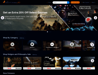 trygreatcourses.co.uk screenshot