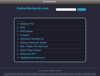tryhardbrigade.com screenshot