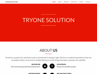 tryonesolution.com screenshot