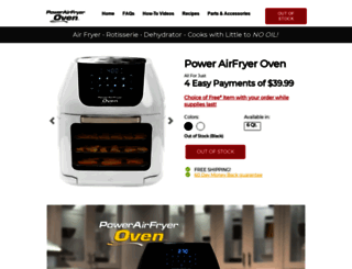 trypowerairfryer.com screenshot