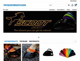 tryscootboots.com screenshot