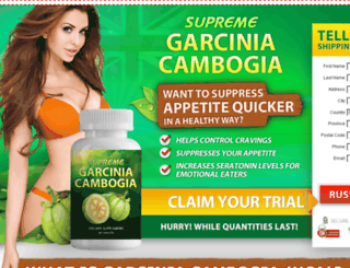 trysupremegarciniacambogia.com screenshot