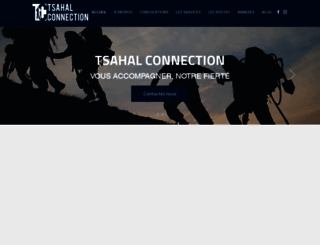 tsahal-connection.com screenshot