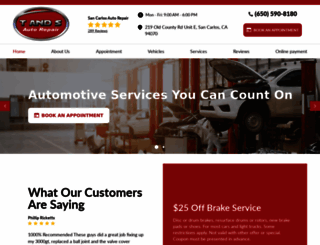 tsautorepair.com screenshot