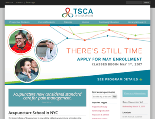 tsca.edu screenshot