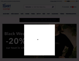 tshirt-corner.com screenshot