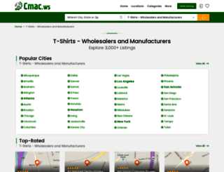 tshirt-wholesalers-and-manufacturers.cmac.ws screenshot