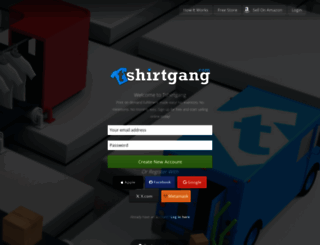 tshirtgang.com screenshot