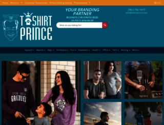 tshirtprince.com screenshot