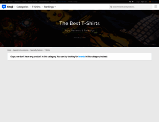tshirts.knoji.com screenshot