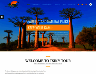 tsiky-tour.com screenshot