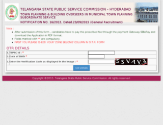 tsmtpss1615842.tspsc.gov.in screenshot