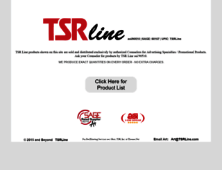 tsrline.com screenshot