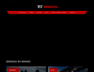 tssmotorcycles.co.nz screenshot