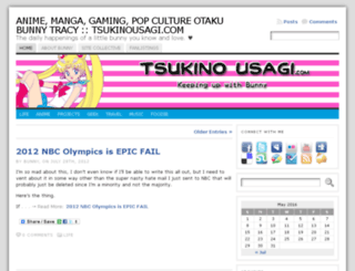 tsukinousagi.com screenshot