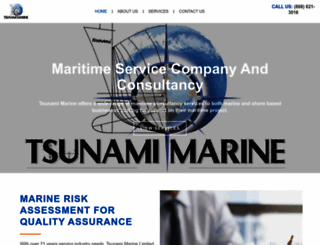 tsunamimarine.com screenshot