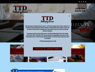 ttdbookkeepingservices.com screenshot