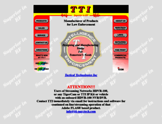 tti-narctech.com screenshot