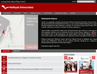 tto.meliksah.edu.tr screenshot