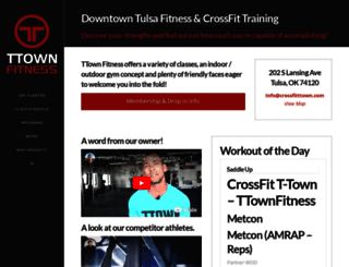 ttownfitness.com screenshot