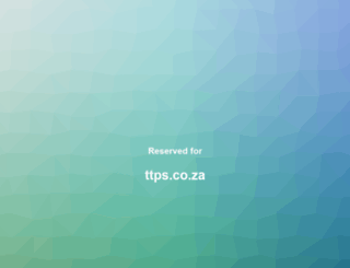 ttps.co.za screenshot