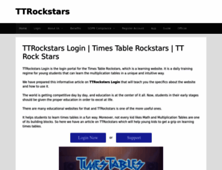 ttrockstars.org screenshot