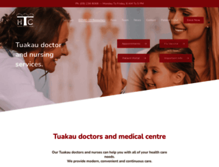 tuakau-health.co.nz screenshot